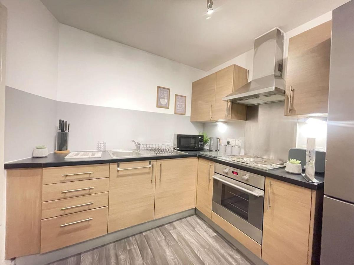 Cityfront Cosy Apt Near City Centre & Etihad Stadium, Free Parking Manchester Eksteriør billede