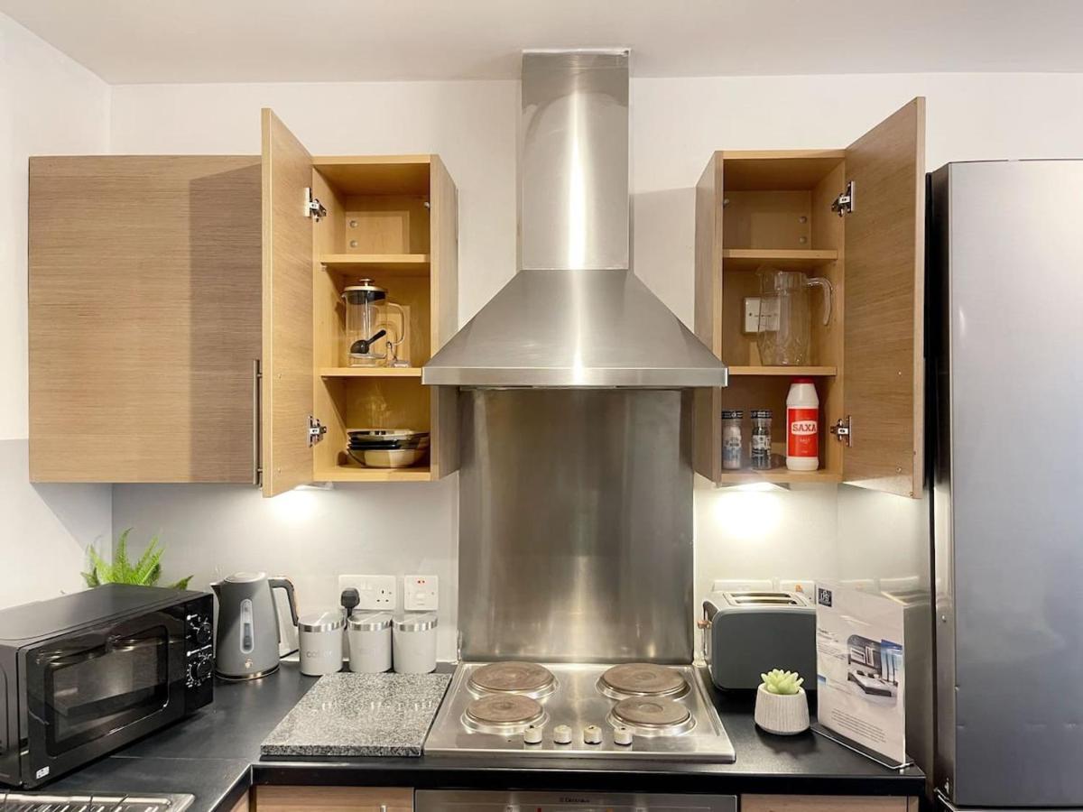 Cityfront Cosy Apt Near City Centre & Etihad Stadium, Free Parking Manchester Eksteriør billede